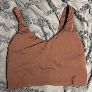 Aerie Brown Crop Top